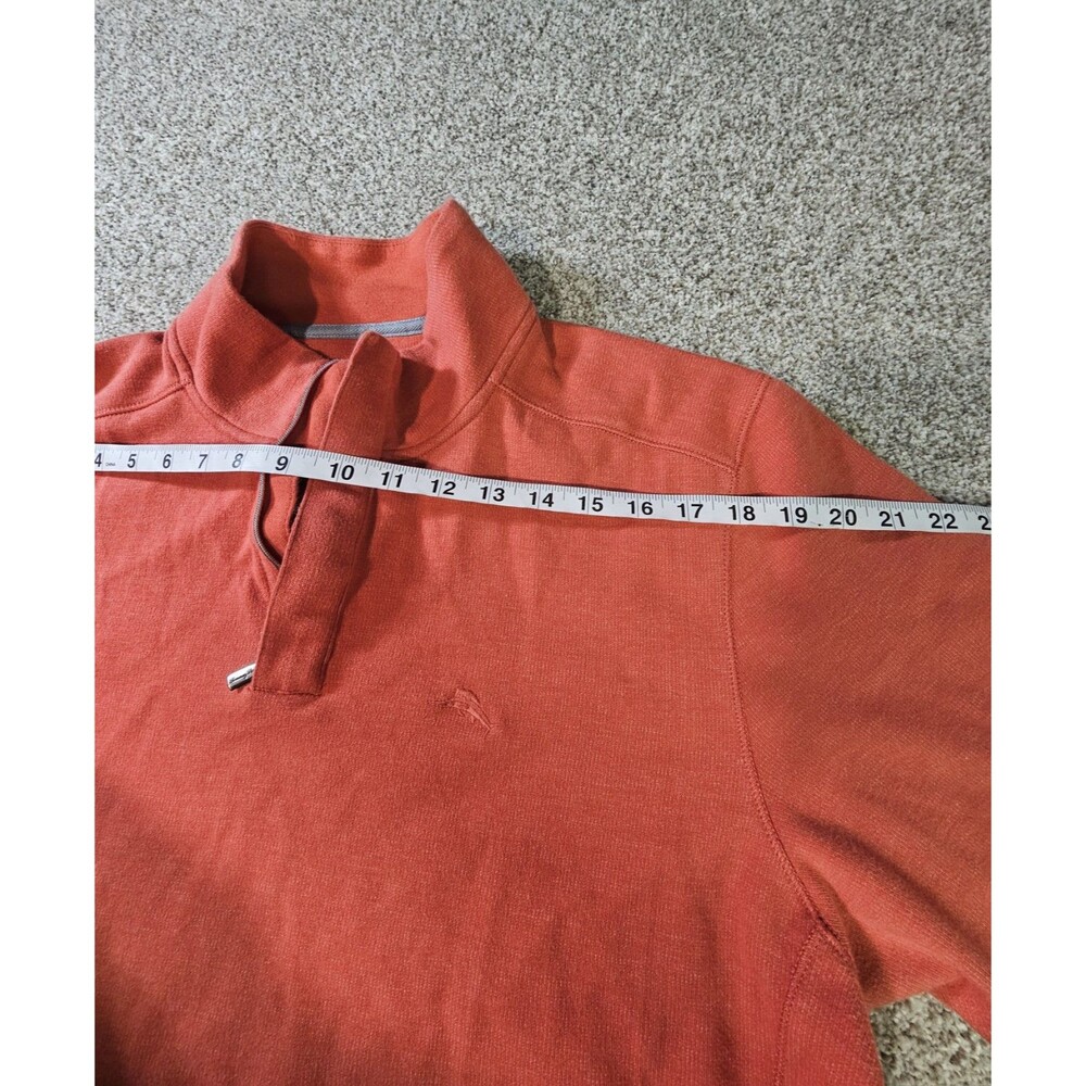 Tommy Bahama Sweatshirt Adult Large 1/4 Zip‎ Relax Marlin Fish Sweater Mens - Picture 7 of 12